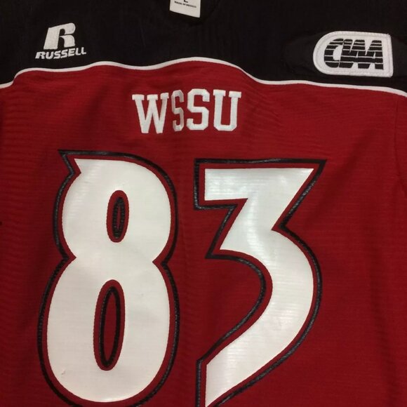 WSSU Rams Authentic Game Worn Football Jersey #83 - Picture 2 of 5